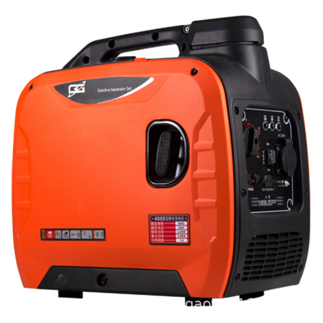 Small 220v Household Silent Generator Variable Frequency Portable Gasoline Generator Factory Wholesale Generator